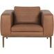 Burr Behike Saddle Leather Armchair